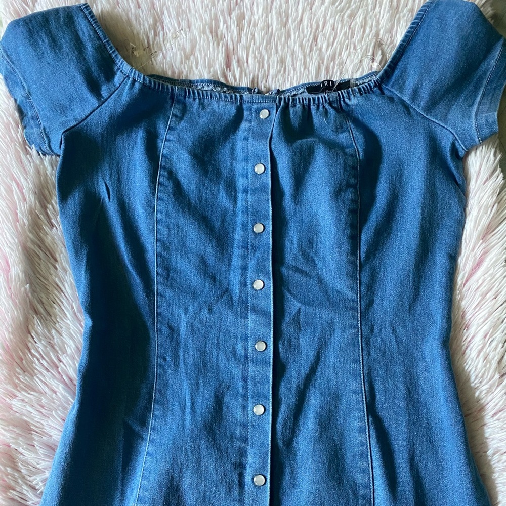 Off the shoulder dress
